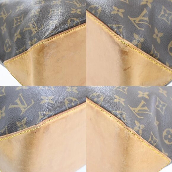 LOUIS VUITTON Cabas Piano Shoulder Bag Monogram Leather Brown M51148 77FB881 - Picture 7 of 16